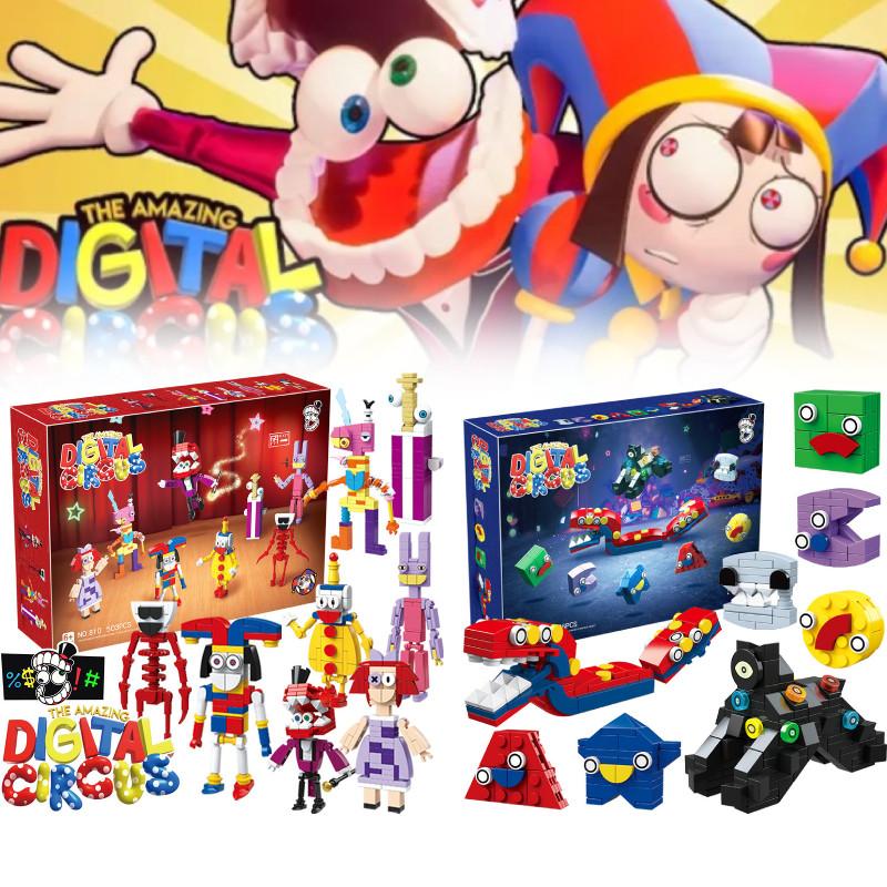 Exciting New Jax Animation Circus Building Blocks Toy Set For Kids With 400 To 800 Pieces