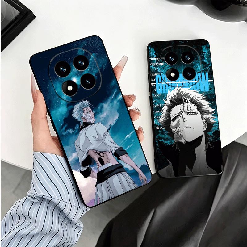 Bleach Grimmjow 6 Soft Phone Case for Xiaomi Redmi Note 12 13 14 15 Pro Plus 11 12S 11S 11T 10 4G Black Cover Back Shell