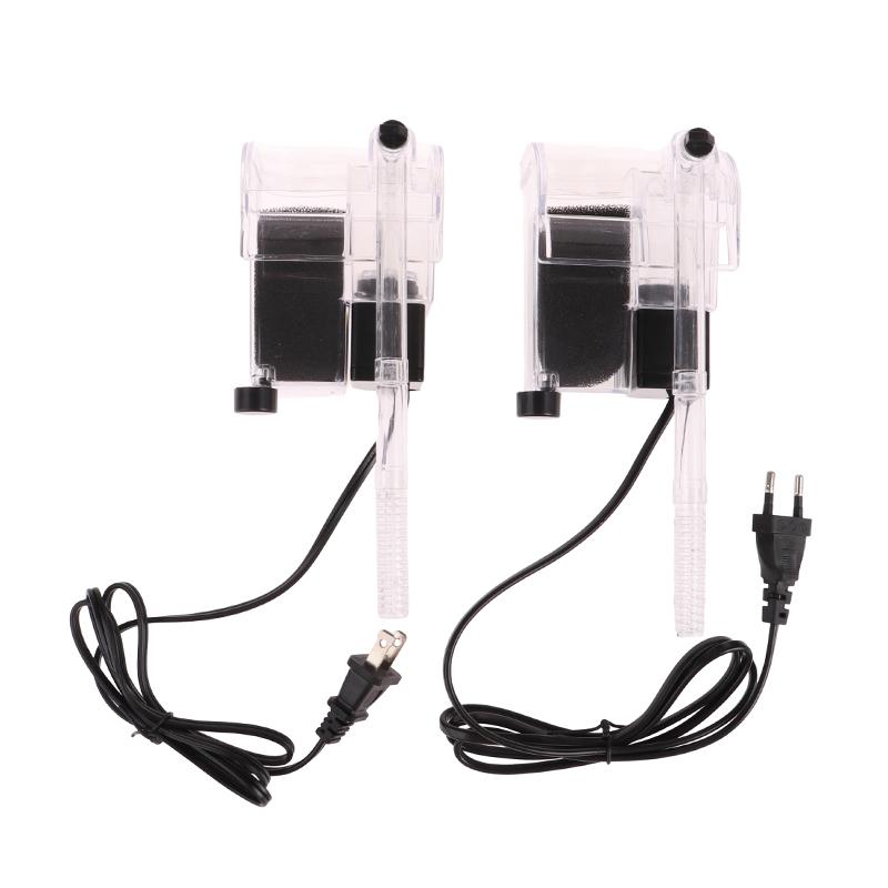 3 In 1 Small Aquarium Filter Small Tank Filter Suspension Oxygen Pump Water Purifier