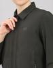 Monte Carlo Men's Regular Fit Solid Stand Collar Full Sleeve Jacket