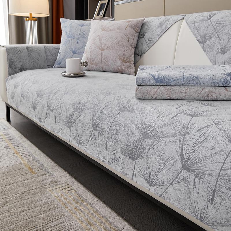 Light Luxury Chenille French Sofa Cushion Four Seasons Universal Modern Living Room Seat Cushions Non-Slip Sofa Backrest Cover Towel