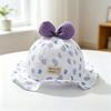 Baby Spring Summer Cotton Sun Hat With Wide Brim For Girls Sun Protection