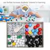 54Pcs XMM-067 Molecular Model Kit Set 54 Atom Structure Ball and Stick Scale Model