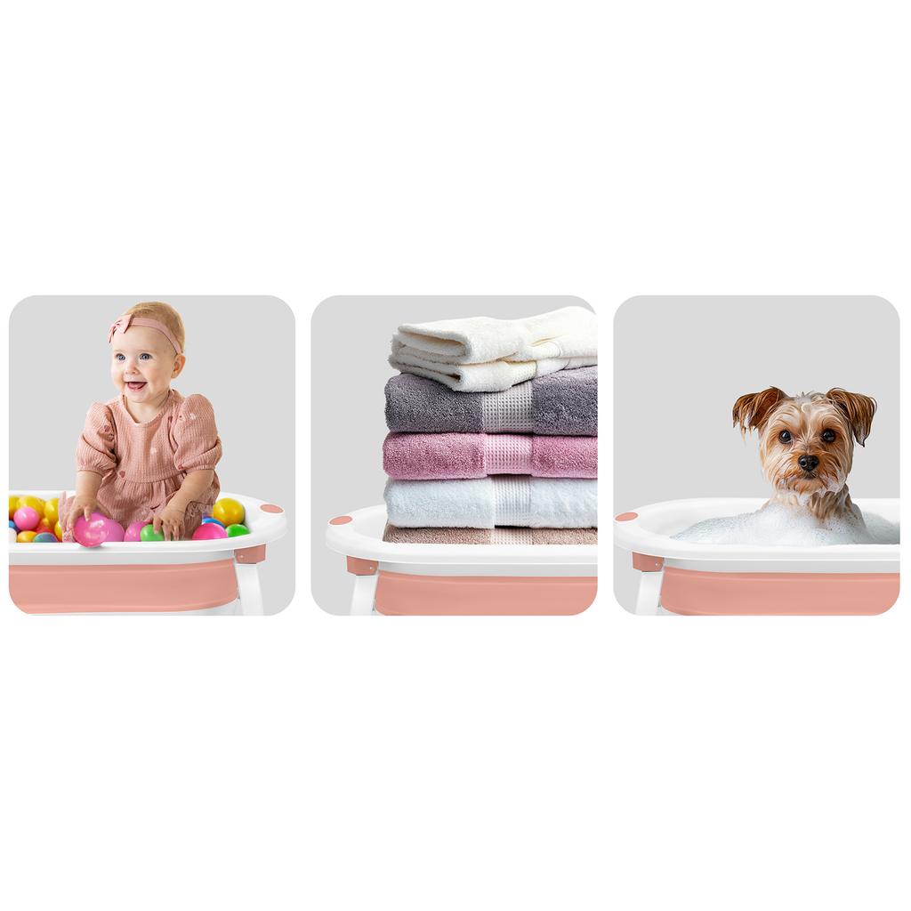 Foldable Bathtub For Babies & Infants With Insert, Ricokids &