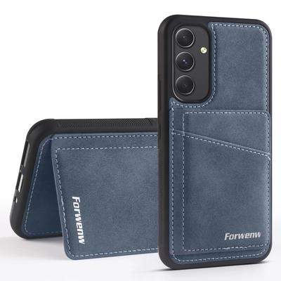 Funda tarjetero con bloqueo RFID para Samsung Galaxy A56 A55 A54 A36 A35 A34 A16 A15 A14 S25 Ultra Edge S24 FE S23 S21 S20 S22 Plus