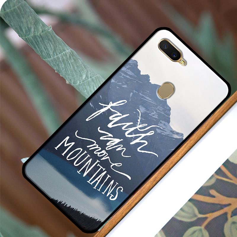 Bible Verse Quotes Case For OPPO A83 A91 A93 A1K A15 A3S A54 A74 A94 A5 A9 A31 A53 A52 A72 A53S Back Cover