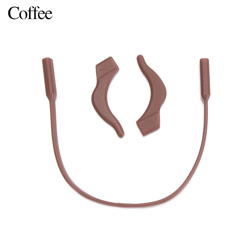 Rutschfeste Sportbügelenden Anti-Rutsch-Band Brillen Ohrhaken Brillenhalter Brillenhalter