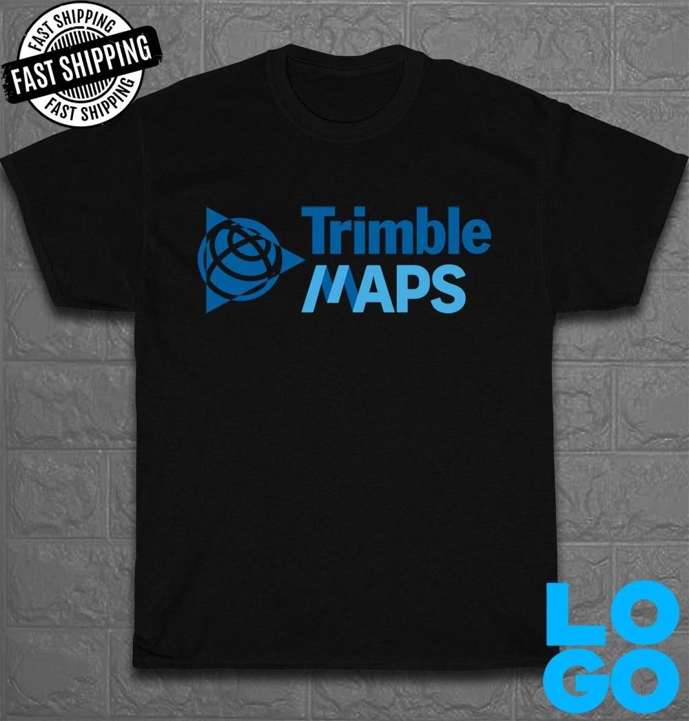 

New Trimble Maps Logo Men s Funny T-Shirt Made In USA Size S to 5XL 3XL