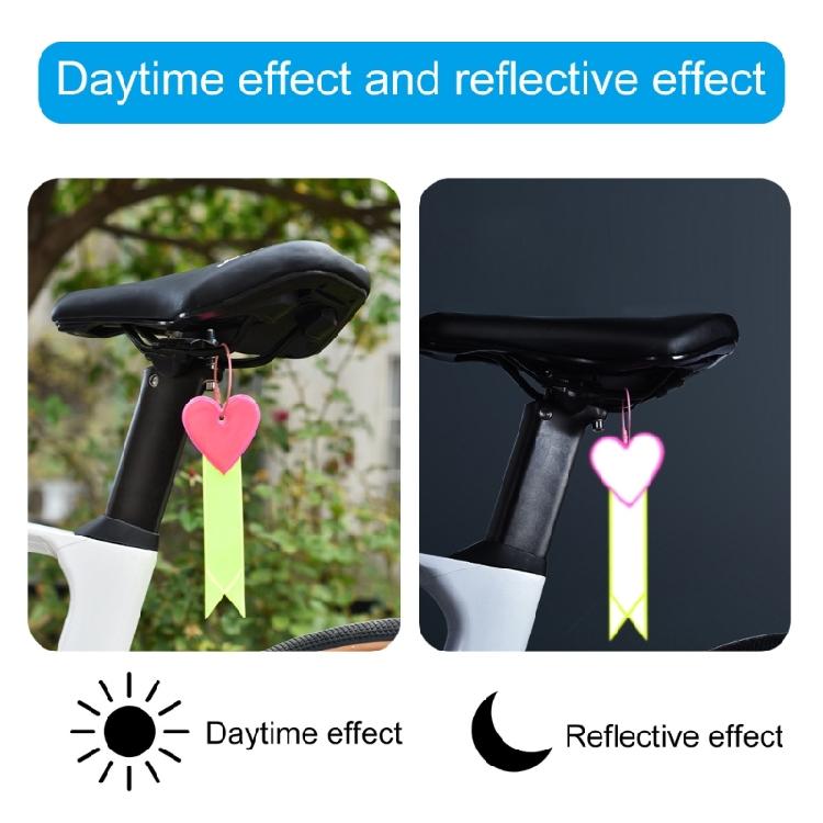 Bicycles Creative Reflective Pendants Safe Nighttimes Walking Cycling Pendants Reflective Cycling Accessories