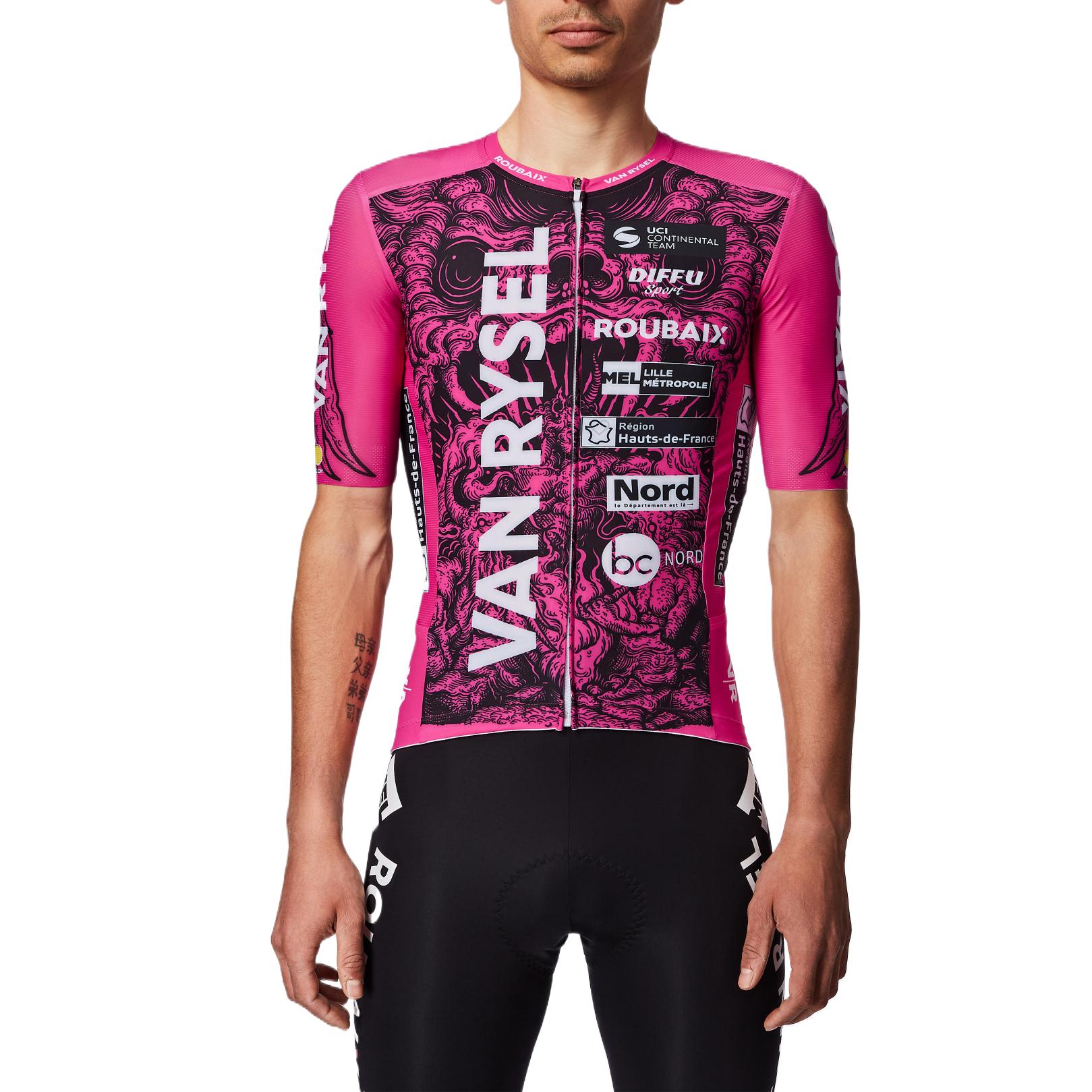 DECATHLON Cycling Clothing Unisex Purple/Pink Moderate