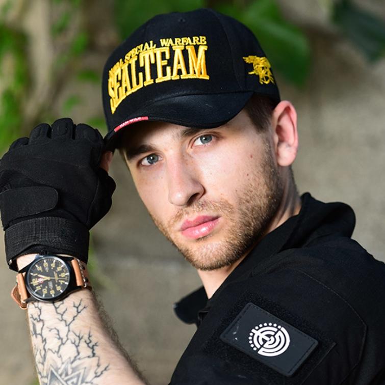 HAN WILD Embroidery Visors Hat Unisex Baseball Caps Hiking Cap Hip Hop Snapback Caps Outdoor Golf Hats Gorra Hombre Gorras