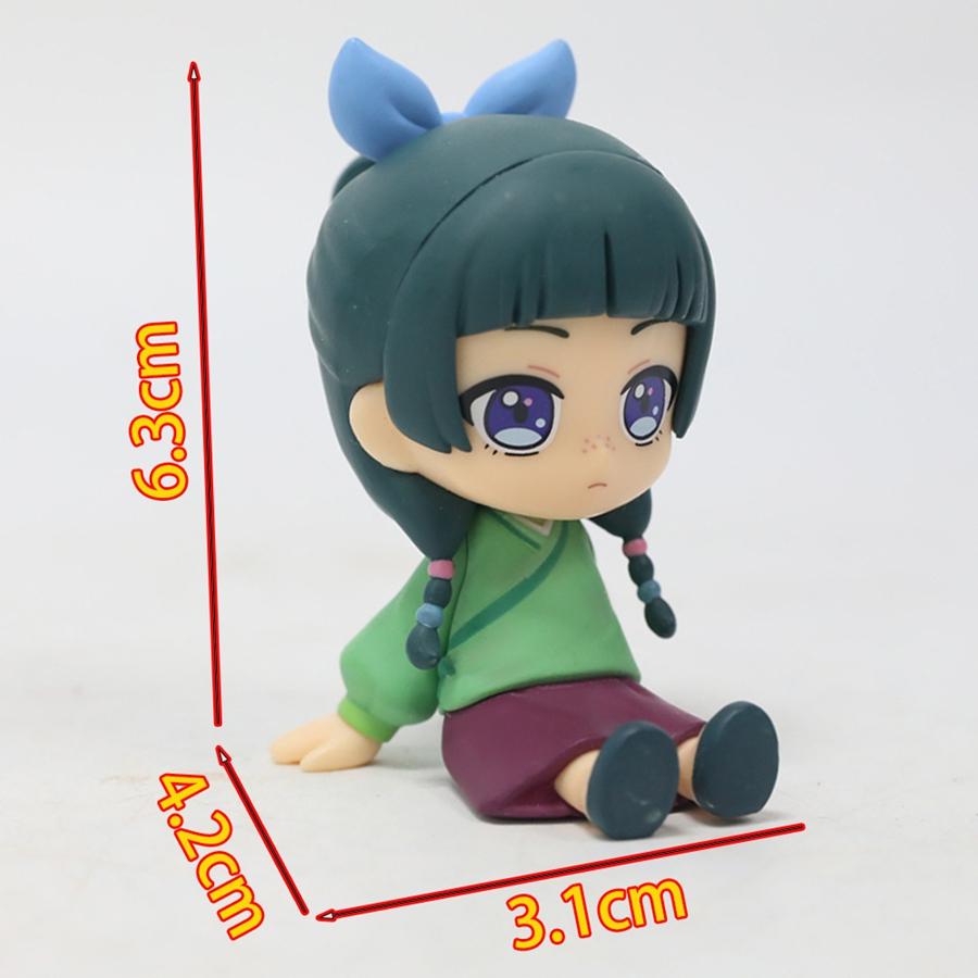 21cm Kusuriya no Hitorigoto Anime Model Cloak Maomao Action Figure Cute Jinshi Figurine Room Decoration PVC Set Toys