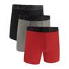 Performance Tech Comfortable Stylish Versatile Boxer Briefs 3-Pack Men Underwear Red Black Gray 1383878-600
