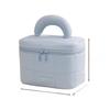 Modern Minimalist Travel Makeup Bag With Large Capacity And Polyester Fabric For Cosmetics And Toiletries
