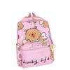 Thickened Capybara Backpack Nylon Children School Bag Cartoon Animal Daypack  Unisex