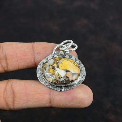 Brecciated Mookaite Gemstone Pendant 925 Sterling Silver Pendant Antique Jewelry Handmade Pendant Brand New Silver Jewelry Gifts For Women