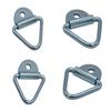 4Pcs Tie Down Lashing D Ring Anchor Cheat Anchor for Truck Trailers Van