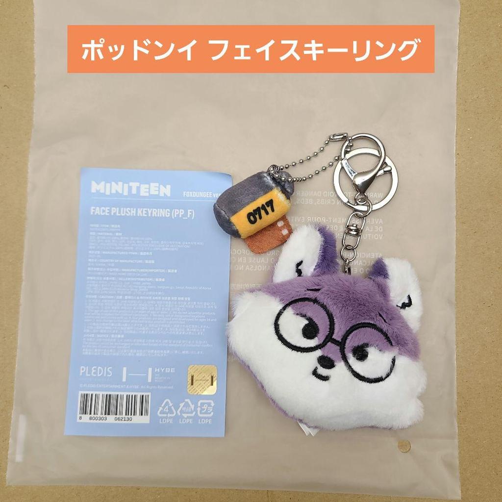 [USED] MINITEEN Wonwoo Face Keyring Miniteen Poddongi