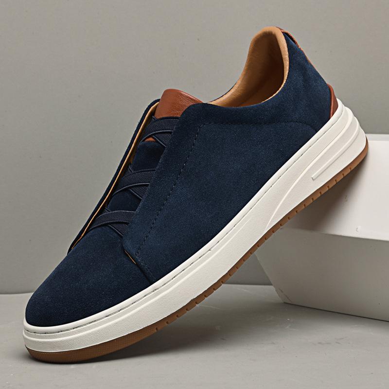 Anti-Samt-Lederschuhe Outdoor-Freizeitschuhe weich gefederte Fahrerschuhe