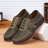 New Beijing cloth shoes men's round head non-slip and wear-resistant old dad casual breathable and durable shoes mesh cloth shoes