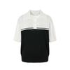 VISITINNEWYORK Wide Flat Collar Mixed Color Knit (Vz4Sk20)