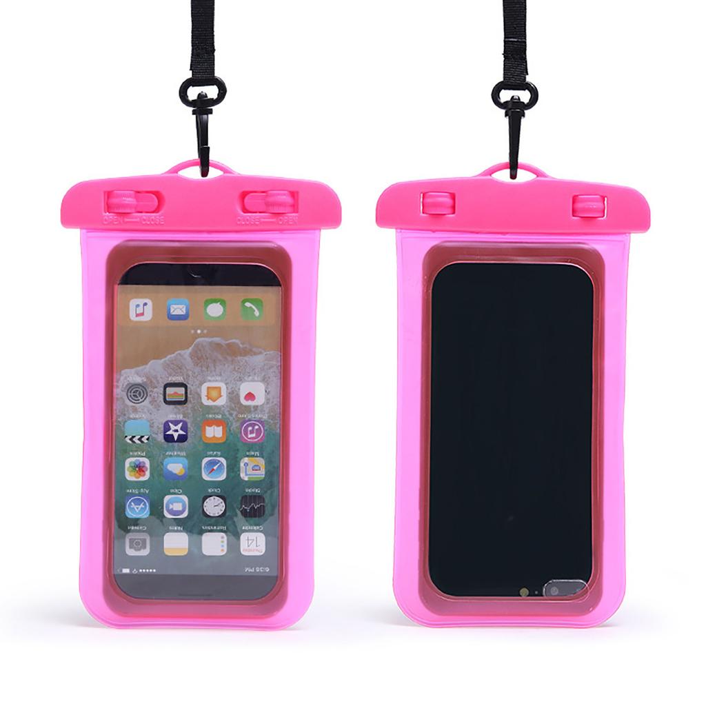 6 Inch (inch) PVC, TPU Mobile Phone Waterproof Bag, Transparent Mobile Phone Waterproof Bag, Neck Hanging Waterproof Sleeve