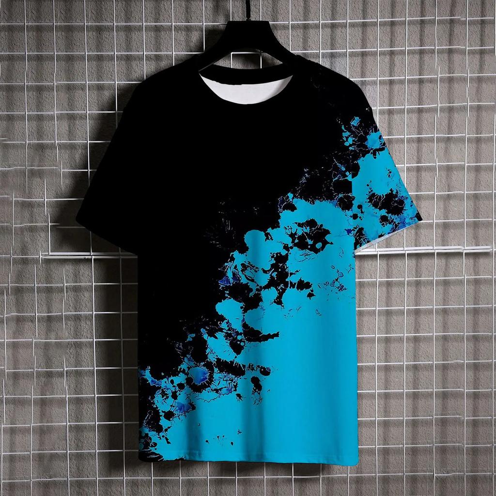Summer Fashion Dinosaur 3D Print T-Shirts Streetwear Men Casual Oversized O Neck Short Sleeved Plus Size Tees Top Women Clothing