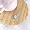 925 Sterling Silver Sunflower Princess Necklace - Luxury Design for Women