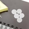100Pcs Transparent Loose Leaf Binder Rings Plastic Detachable Binding Clips Office School File Organization Notebook Accessories