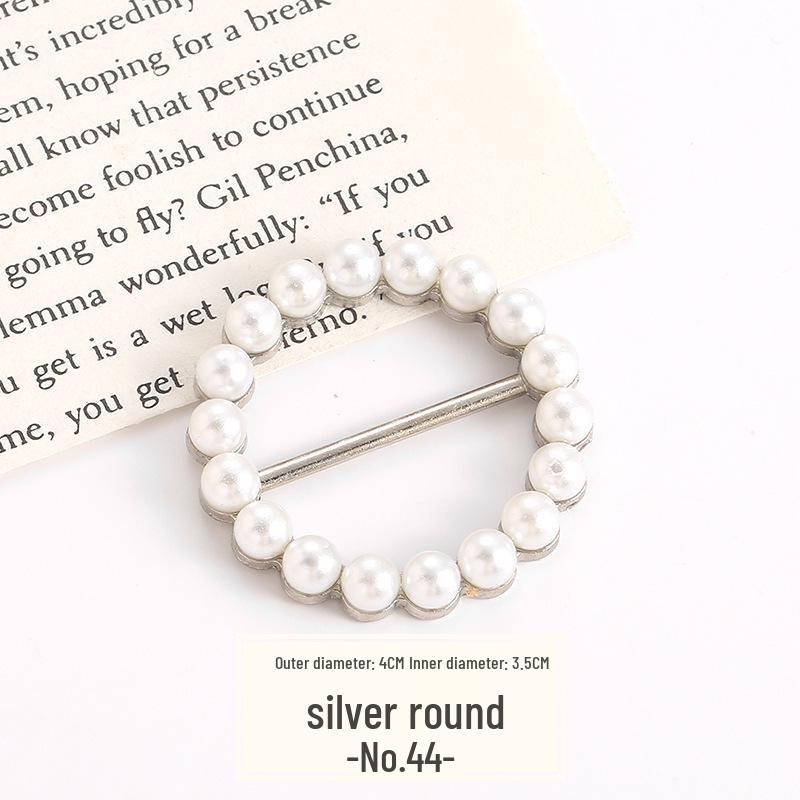 Fashion Silk Scarf Buckle and Waist Tie Accessory for Shirts and T-Shirts