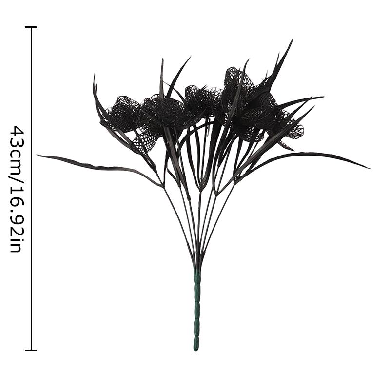 Halloween Artificial Tree Branches Gothic Black Series Ornament Plastics Party Decoration 8 Styles