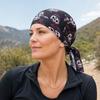 Paisley Print Hijab Caps Breathable Adjustable Bandana Headscarf Quick Dry UV Protection Cycling Head Wrap Outdoor Activities