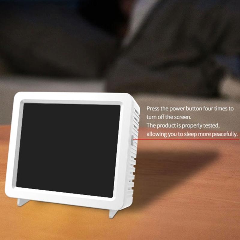 4inch Large Screen Multifunction Air Quality Monitor Including Temperature, Humidity, CO CO2 TVOC for Home