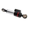 Motorcycle Steering Damper Aluminum Alloy Anodized Directional Steering Damper Bracket Universal for 125cc 150cc Scooter Silver