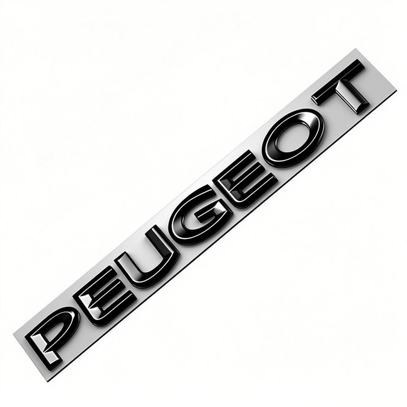 2026 Horká nálepka na auto 1ks Zadní kufr auta 3D emblém PEUGEOT Písmeno Nálepka Příslušenství Pro Peugeot 206 307 308 3008 207 208 407 4
