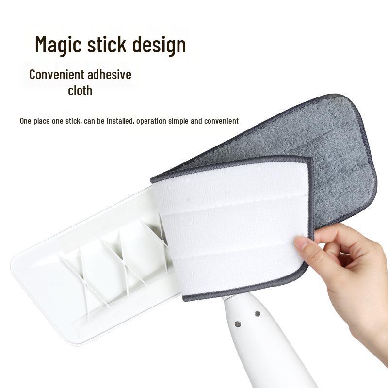 Dual-Use Spray Mop: Large Flat Mop for Wet & Dry Floor Cleaning