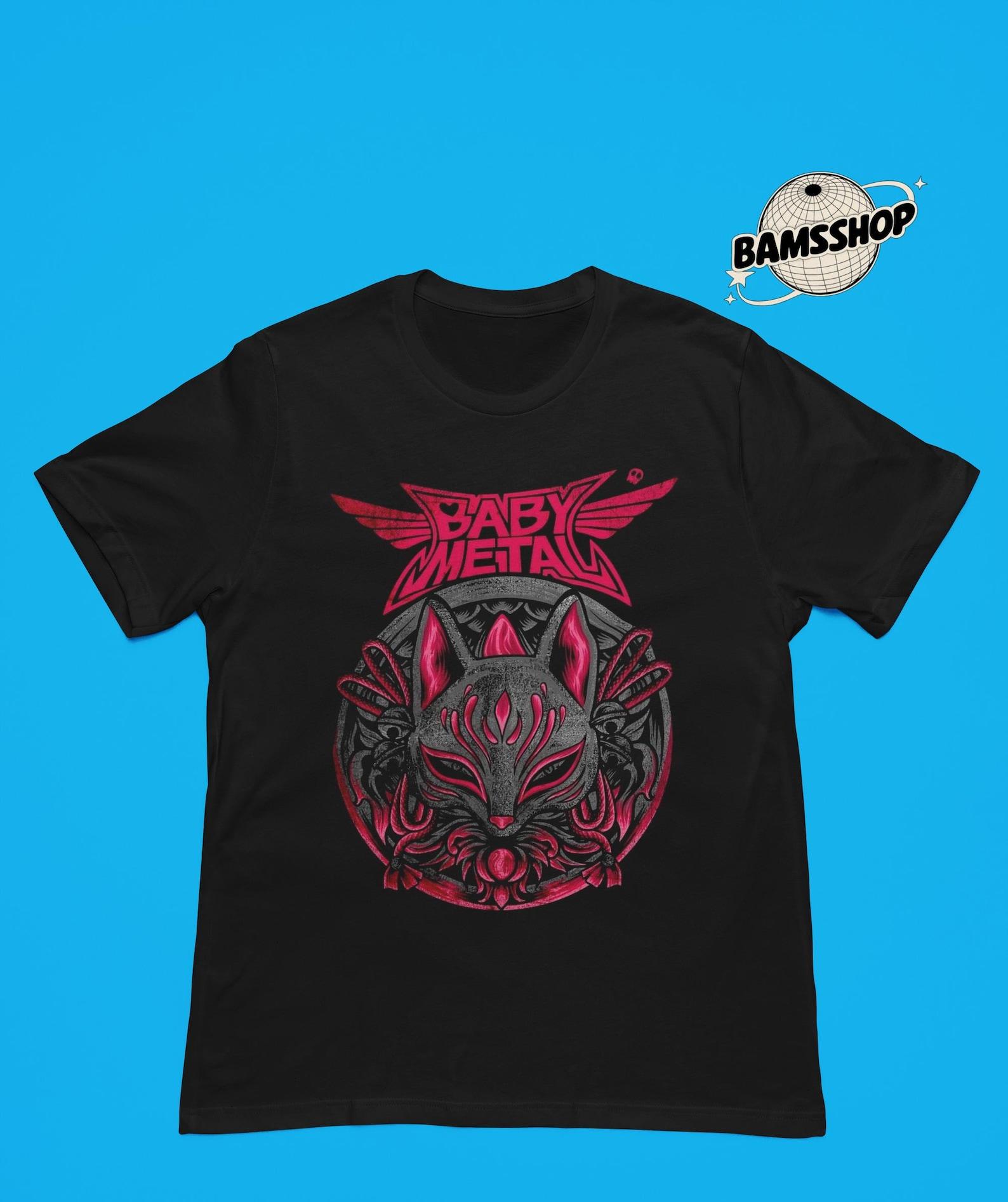 BABYMETAL T-Shirt - Metal Music Shirt - Metal Resistence Album - Tee Merch - Unisex Rocker Clothing S