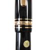 Very Good MONTBLANC Fountain Pen Meisterstck 146 White Star Black Gold 14K Mens Used