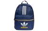 Originals Trefoil Recycled Polyamide Backpack Regular Unisex Dark Blue IL4833