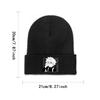 Kawaii Hunter X Hunter Killua Zoldyck Pletená čepice pro ženy Unisex Skullies Čepice Zimní čepice HXH Anime Manga Casual Cap