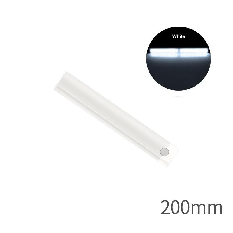 Skříňka s pohybovým senzorem Noční světlo LED Osvětlení USB Kuchyň Skříň Skříň Lampička Dobíjecí magnetické LED světlo
