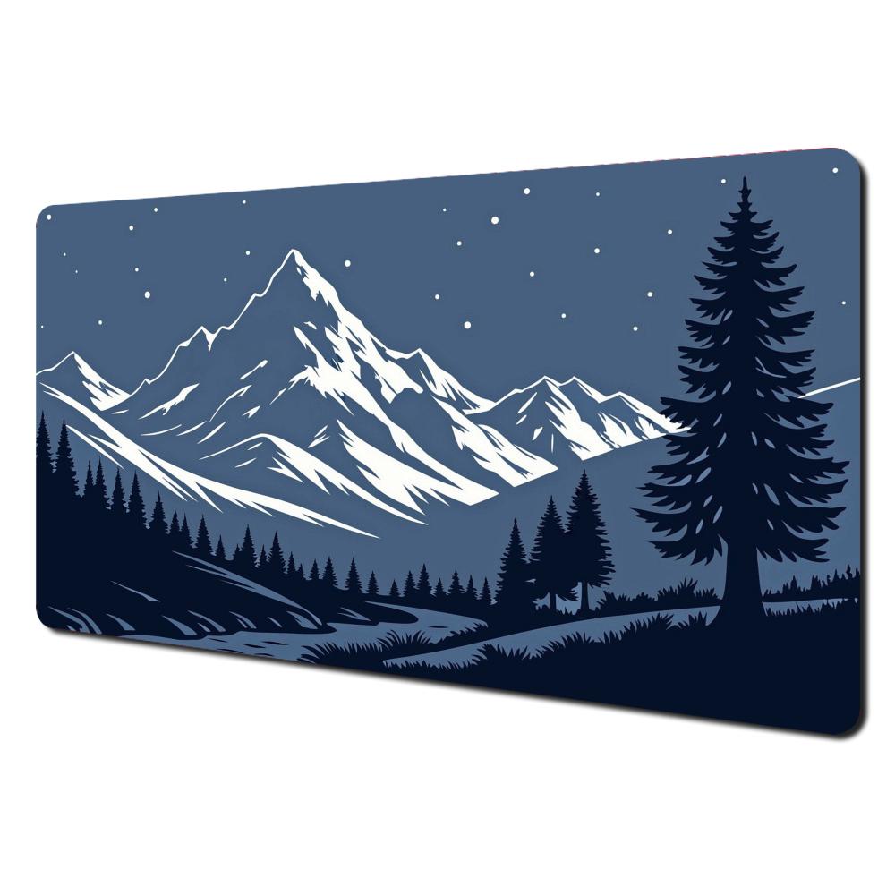 Snow Mountain Landscape Design large Mouse Pad Desk Mat Gaming mats desk accessories office mousepad table mats mauspad muismat