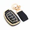 4 Button For Hyundai Sonata Ix25 I20 Creta Santa Fe Gls Reina Ix35 Grand I10 Elantra  Tucson Tpu Car Key Cover Case Keychain