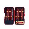 13-Piece VDE Certified Insulated Screwdriver Set - Chrome Vanadium Steel with Plastic Handles