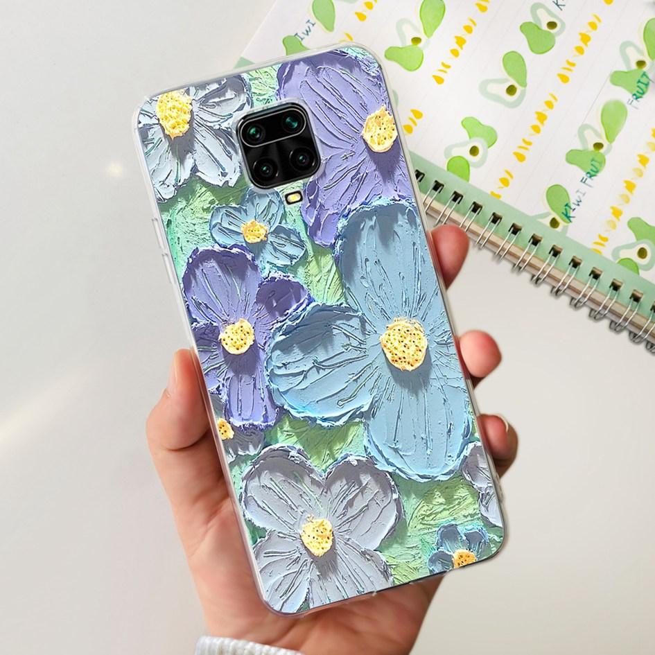 For Xiaomi Redmi Note 9 Pro Case Note 9 Cover New Fashion Dandelion Soft Silicone Back Cover For Redmi Note9s 9ProMax Clear Capa