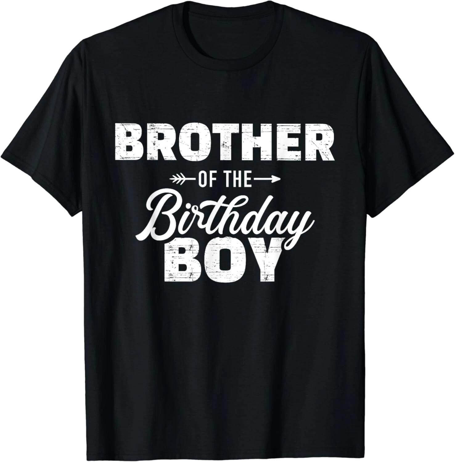 Brother of the birthday boy son matching family Gift Unisex T-Shirt 3XL