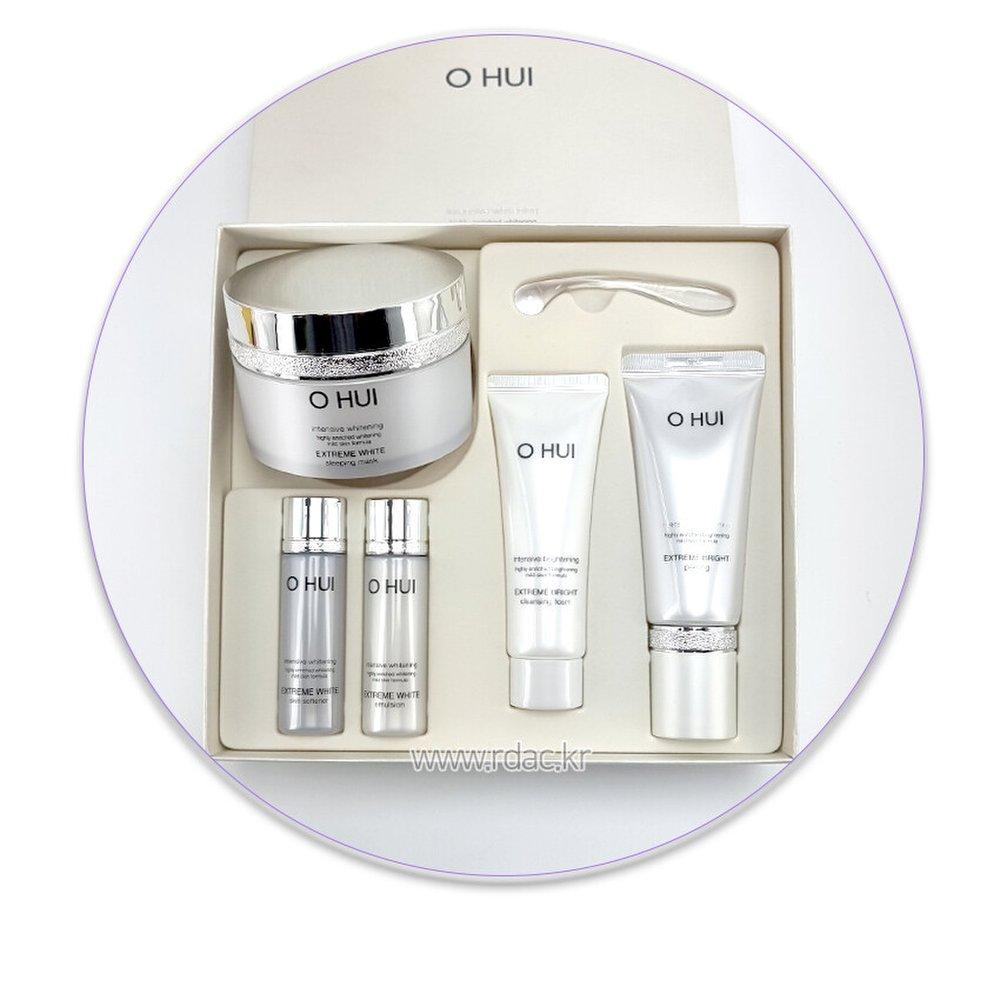 O HUI Extreme White Schlafmaske Sonder-Set