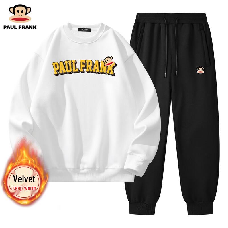 Paul Frank Men s Winter Round Neck Sweatshirt & Jogger Set 4XL