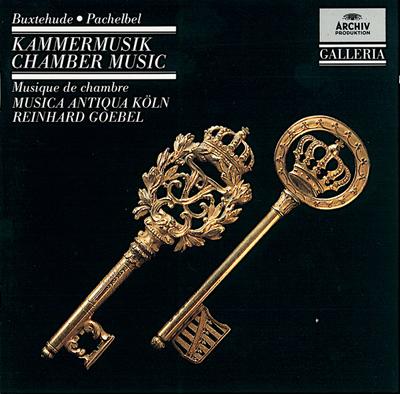 CD PACHELBEL; BUXTEHUDE - Chamber Music Aga  4271182 Archiv Produkti 1989 Germany Classical Used