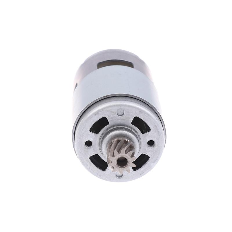 10 Teeth 21V Lithium Battery Lawn Mower Motor 775 Hedge Trimmer Motor Electronic Component Motor Power Tool Accessories